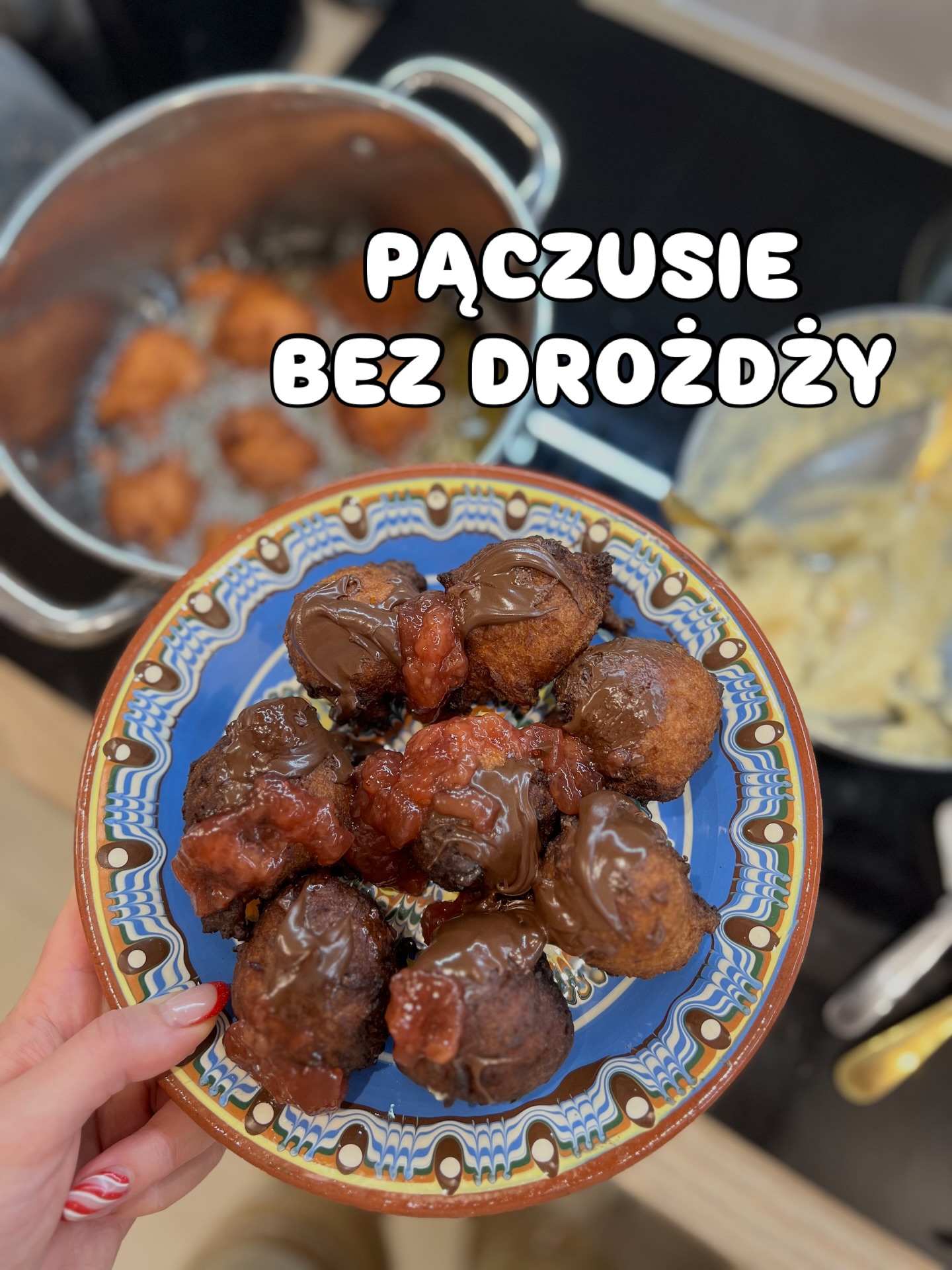 Pączusie bez drożdży
